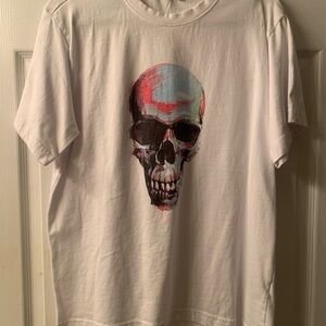 Truth White Skull Graphic Tee